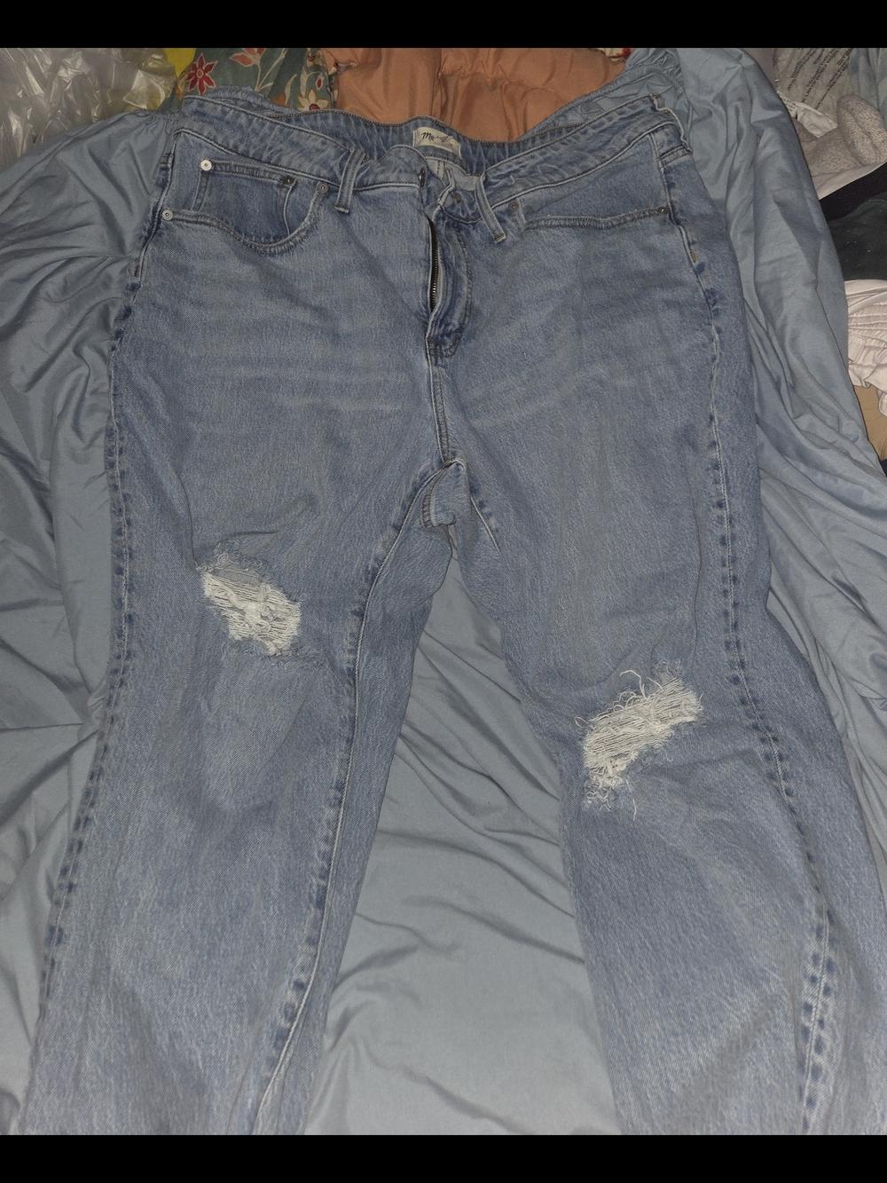 Madewell Light Blue Relaxed Women's Jeans